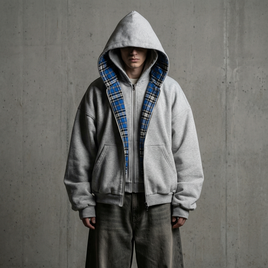 Patchmade Zip Up