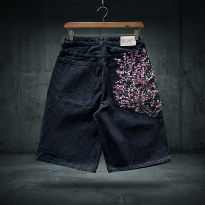Cherry Blossom Jorts