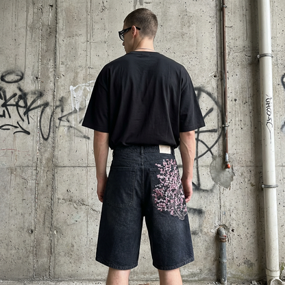 Cherry Blossom Jorts