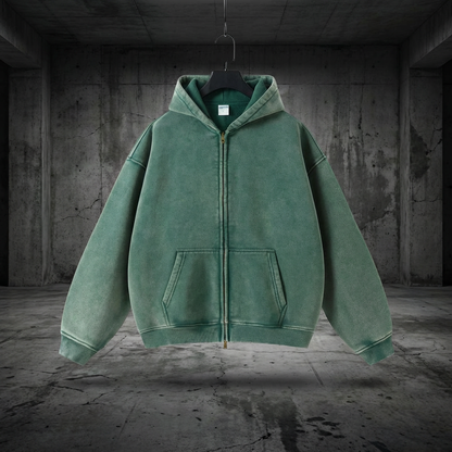 Heavy Weight Essential Zip Up