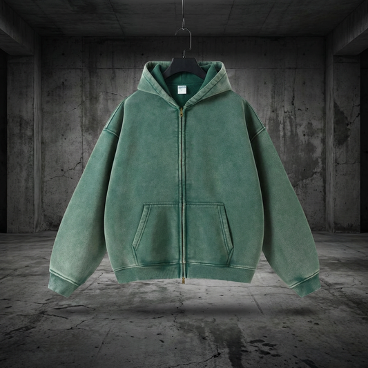 Heavy Weight Essential Zip Up