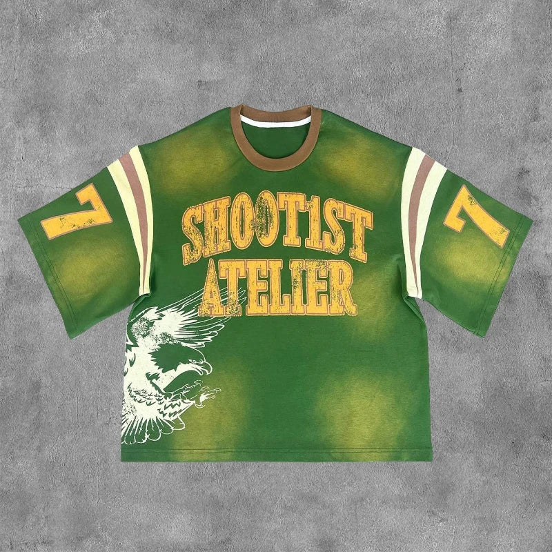 Y2K Tee "Shot 1st"