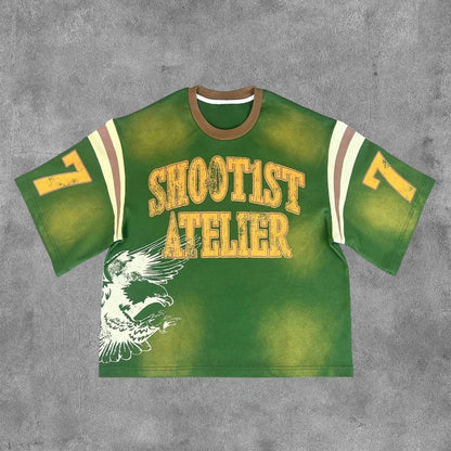 Y2K Tee "Shot 1st"