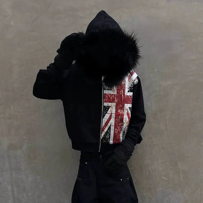 UK Gothic Zip Up