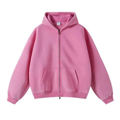 Heavy Weight Essential Zip Up