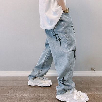 Y2K "Star Light" Baggy Jeans