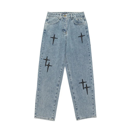 Y2K "Star Light" Baggy Jeans
