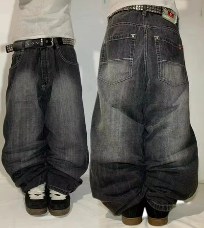 Y2K Cyber-Sigilism Baggy Jeans