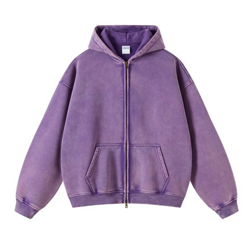 Heavy Weight Essential Zip Up