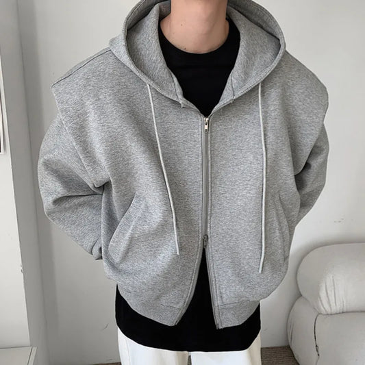 Double Zipper Essential Zip Up