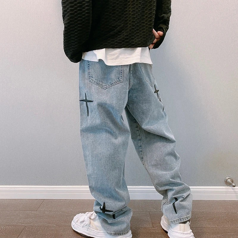 Y2K "Star Light" Baggy Jeans