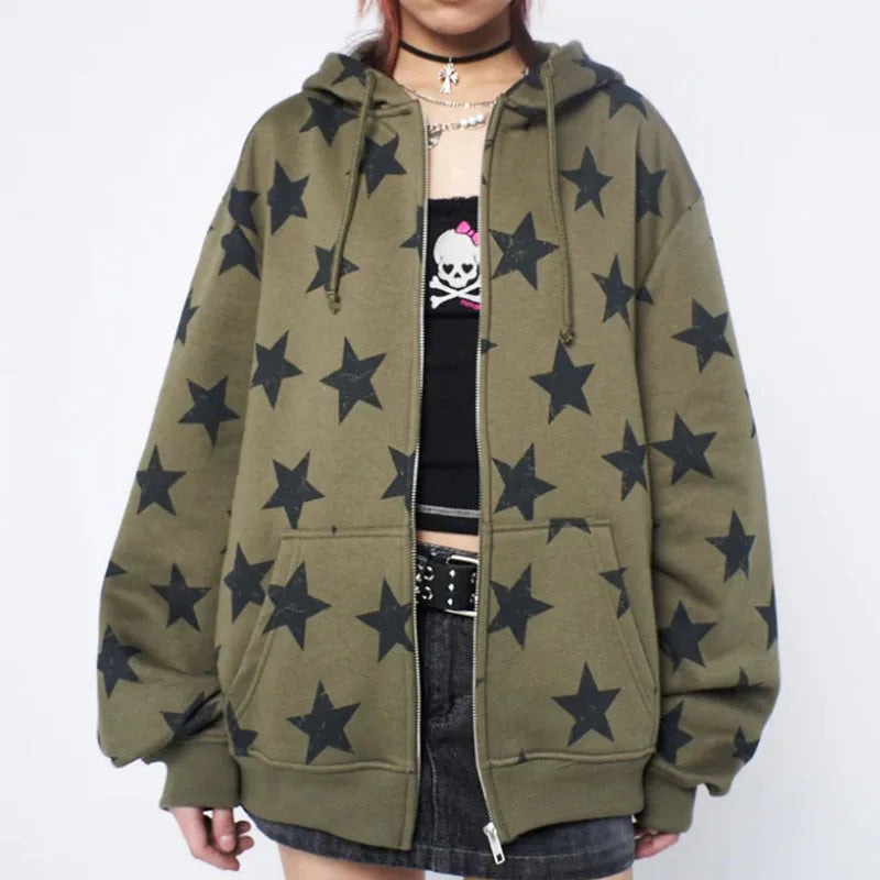 Punk Stars Zip Up UNISEX