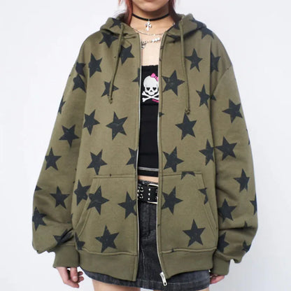 Punk Stars Zip Up UNISEX