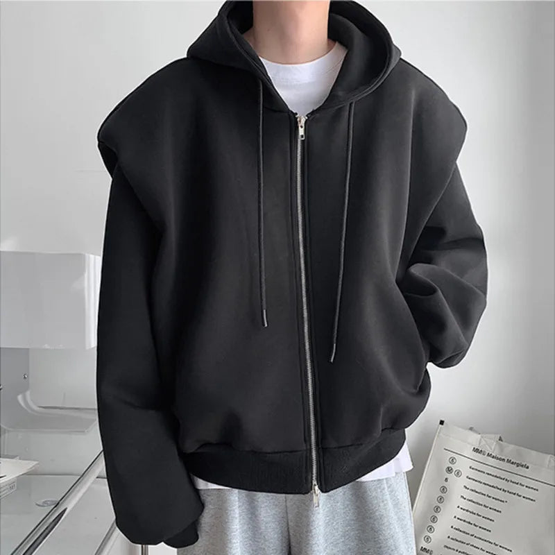 Double Zipper Essential Zip Up