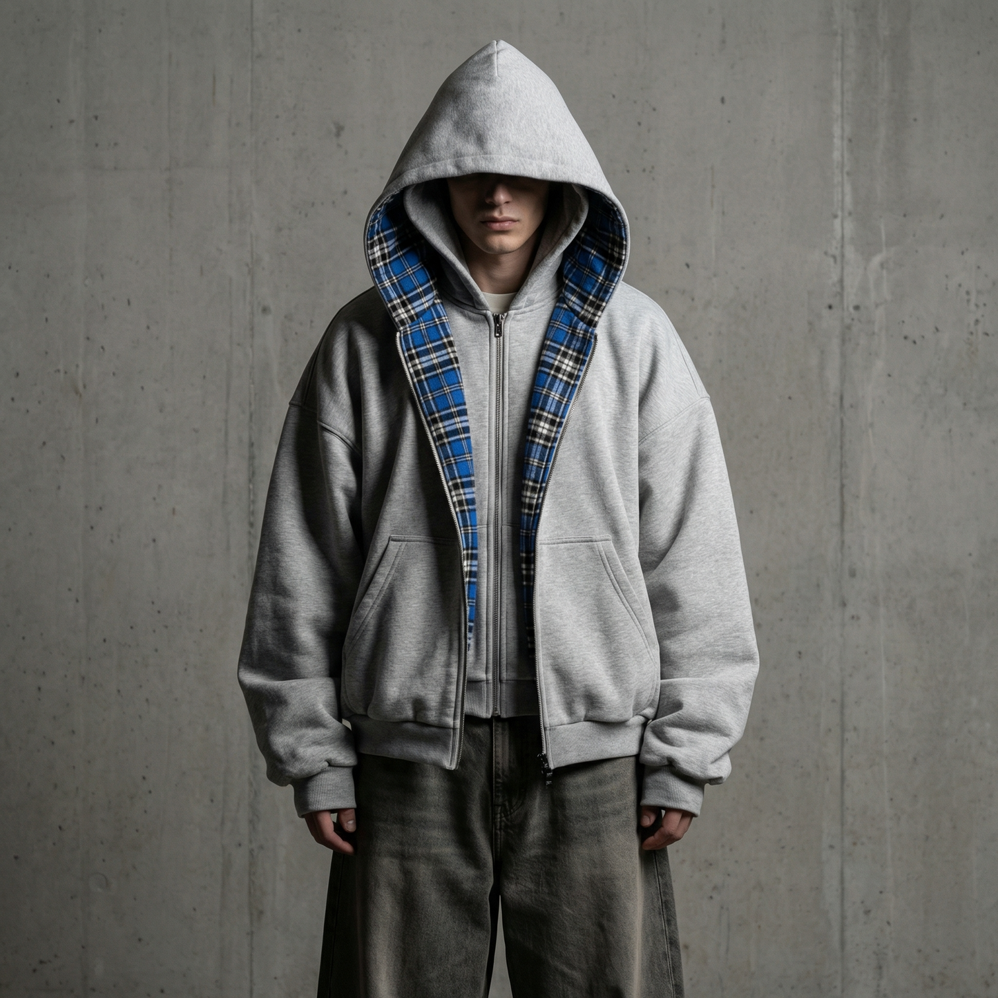 Patchmade Zip Up